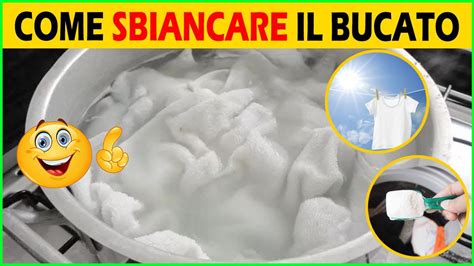 sbiancare maglie ingrigite